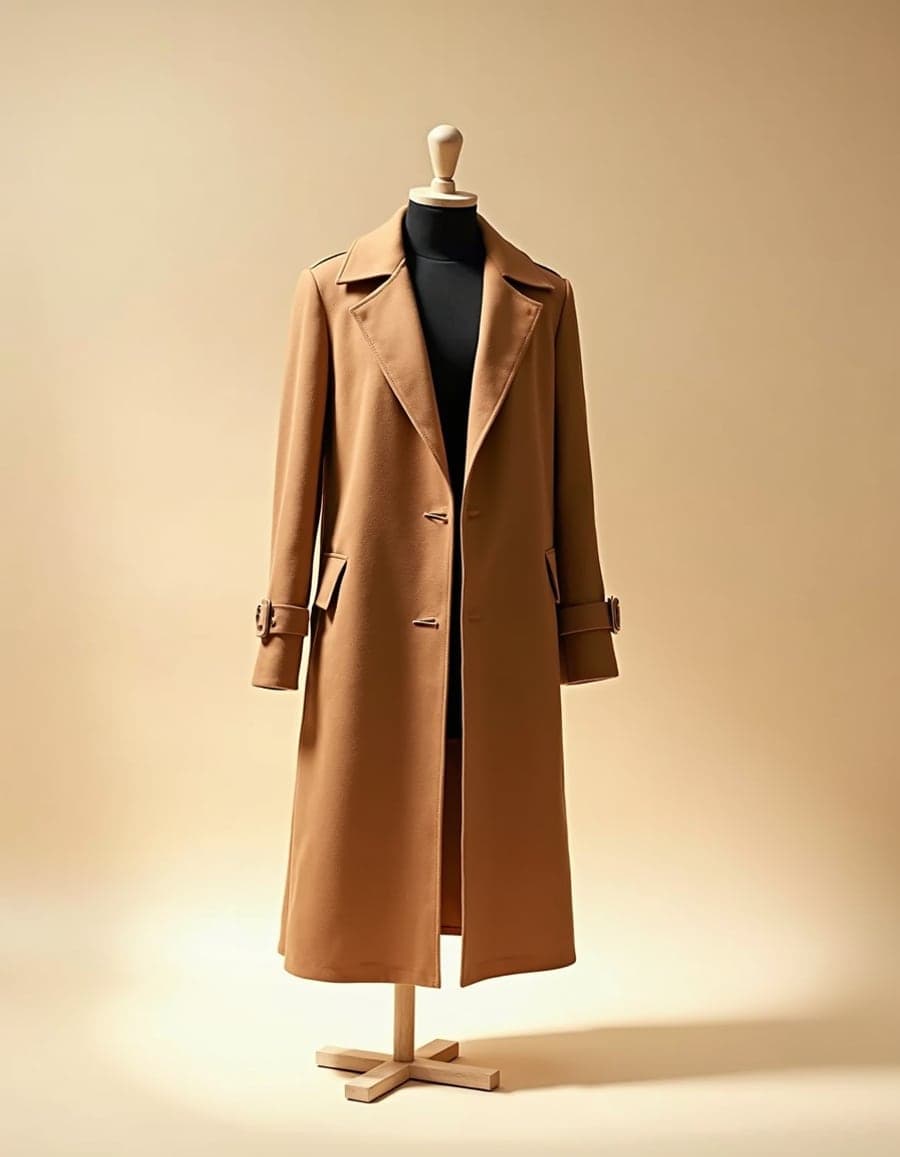 Manteau — patron de couture sur mesure de l'atelier PatronIA